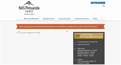 Desktop Screenshot of naspensacolahomes.com